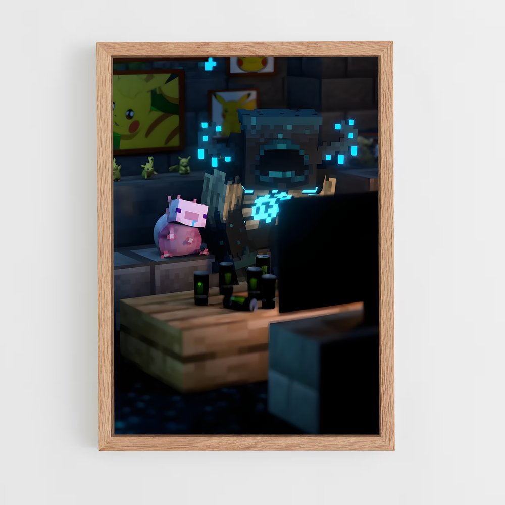 Poster Minecraft: Infinite Realms (vue 4)