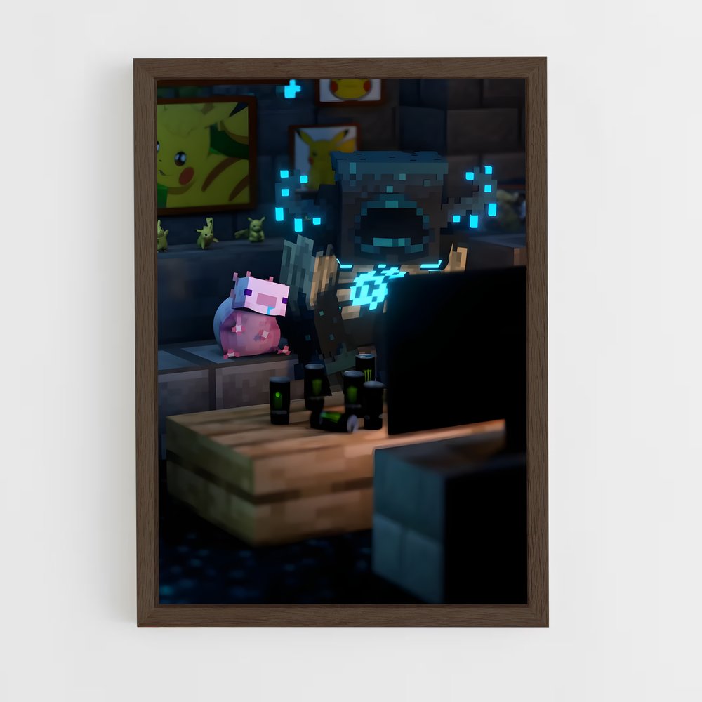 Poster Minecraft: Infinite Realms (vue 5)