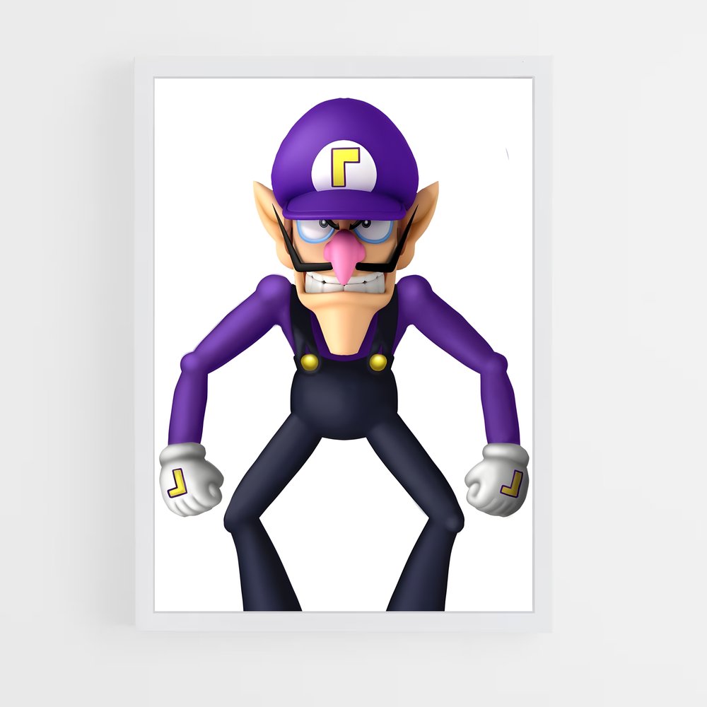 Poster Wario's World – affiche Mario (vue 3)