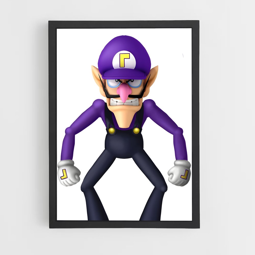 Poster Wario's World – affiche Mario (vue 2)