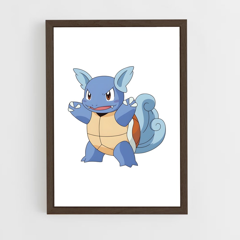 Poster Wartortle Entrez – affiche Pokemon (vue 5)