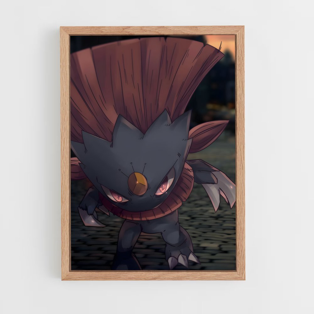 Poster Le Sombre Héros – affiche Pokemon (vue 4)