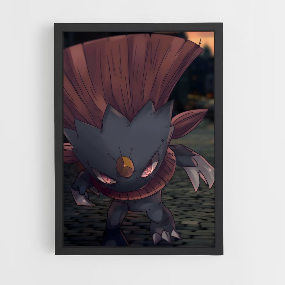 Poster Le Sombre Héros – affiche Pokemon (vue 2)