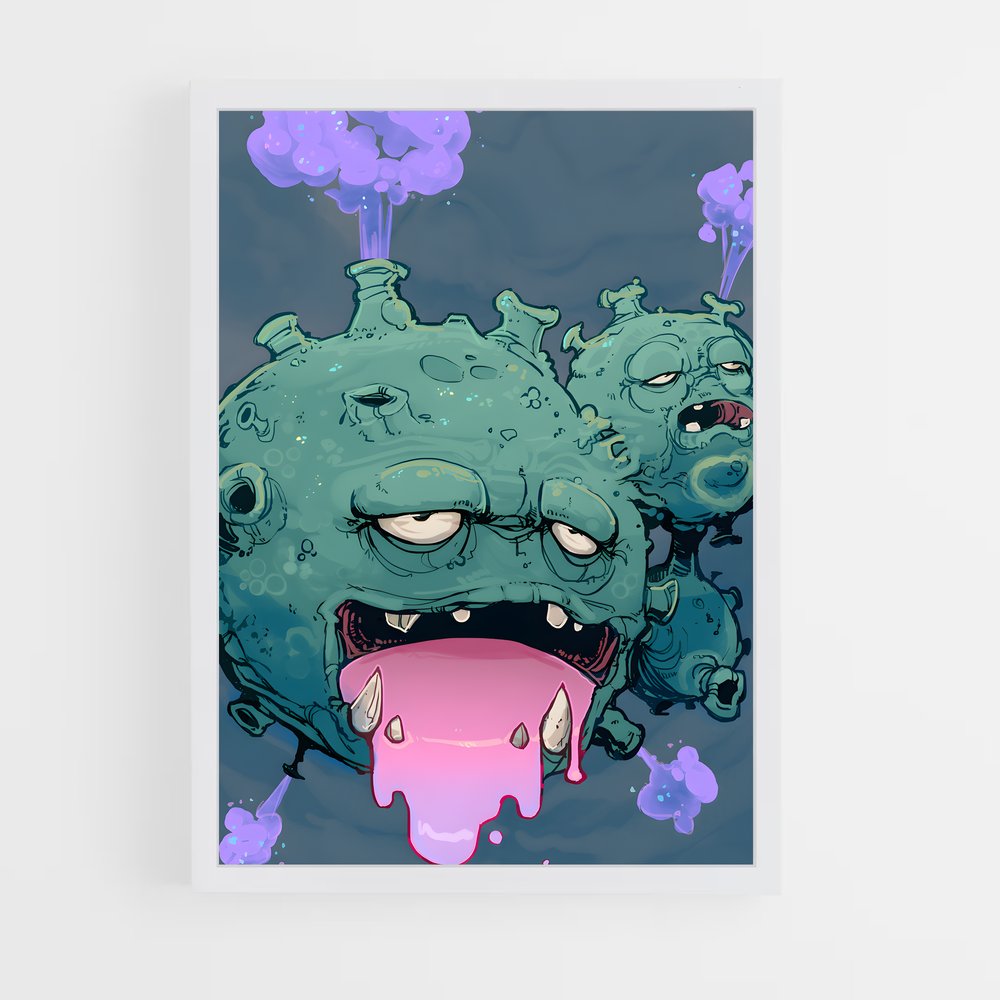 Poster Bouche à Oxygène – affiche Pokemon (vue 3)