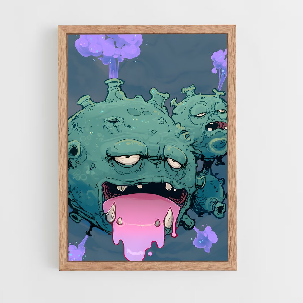 Poster Bouche à Oxygène – affiche Pokemon (vue 4)