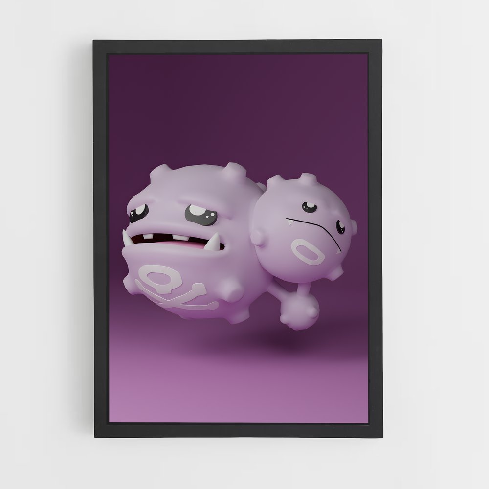 Poster Doux Souffle – affiche Pokemon (vue 2)