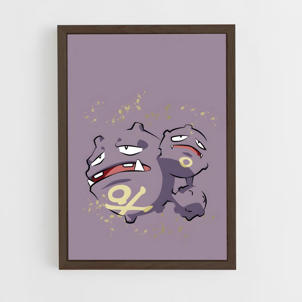 Poster Sourire Malicieux – affiche Pokemon (vue 5)
