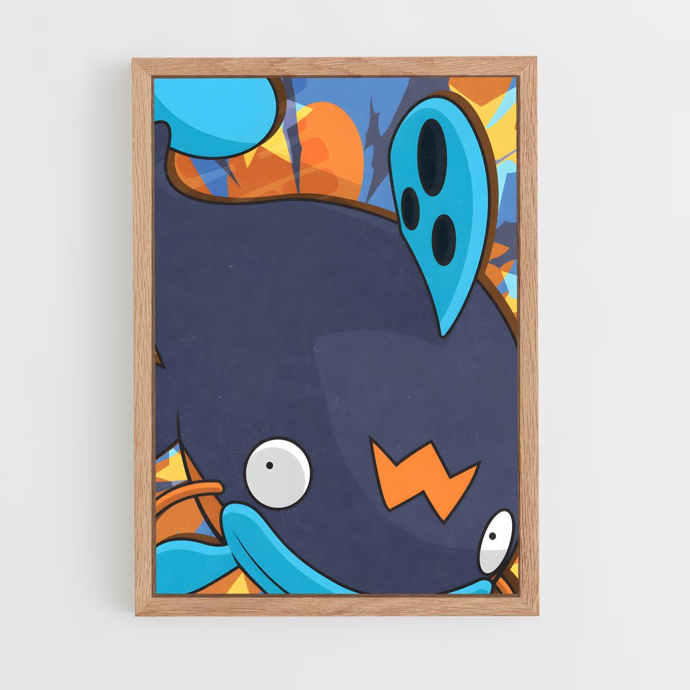 Poster Whale of Fun – affiche Pokemon (vue 4)