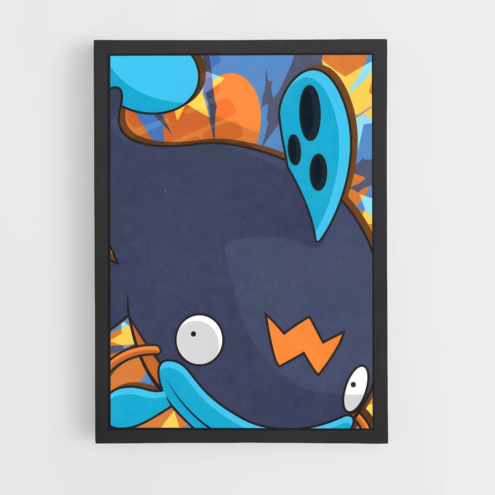 Poster Whale of Fun – affiche Pokemon (vue 2)