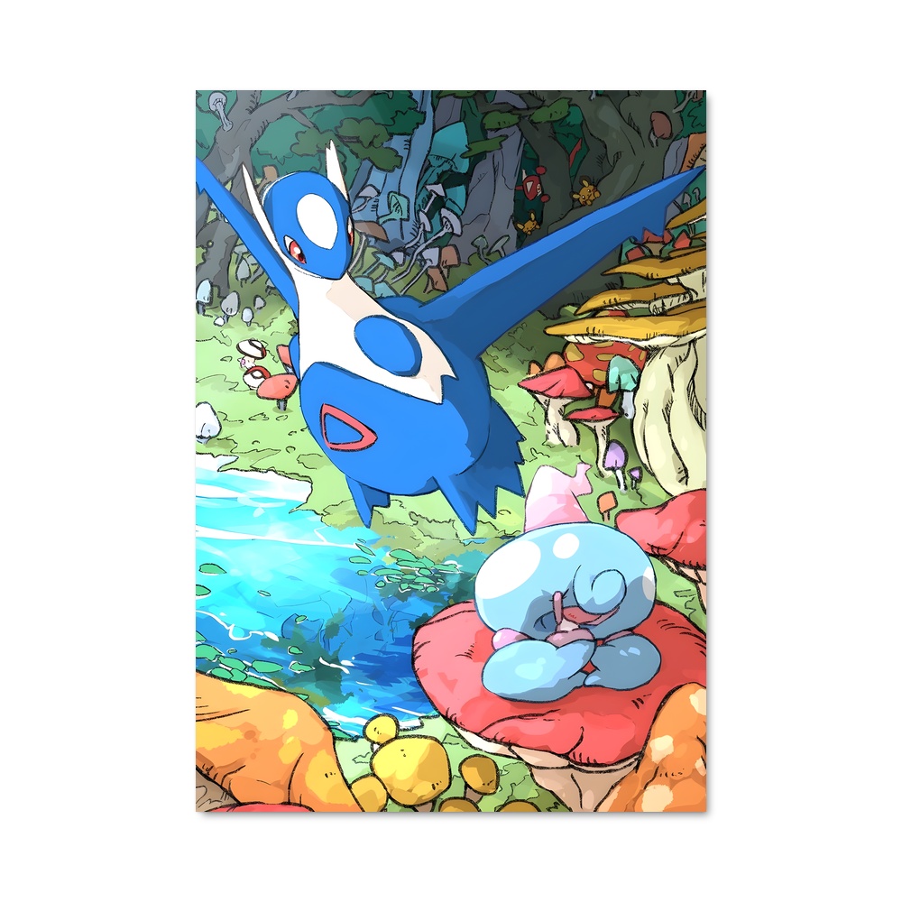 Poster L'Escapade Sylvestre – affiche Pokemon