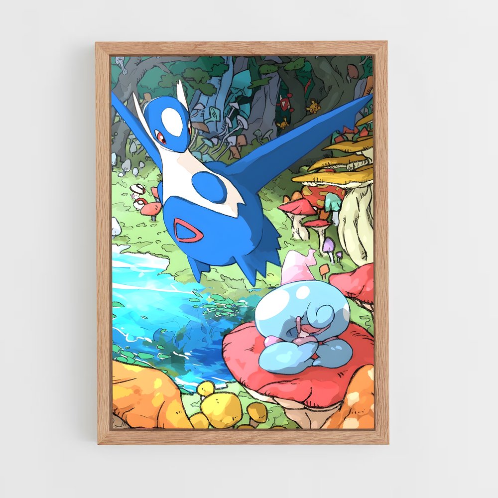 Poster L'Escapade Sylvestre – affiche Pokemon (vue 4)