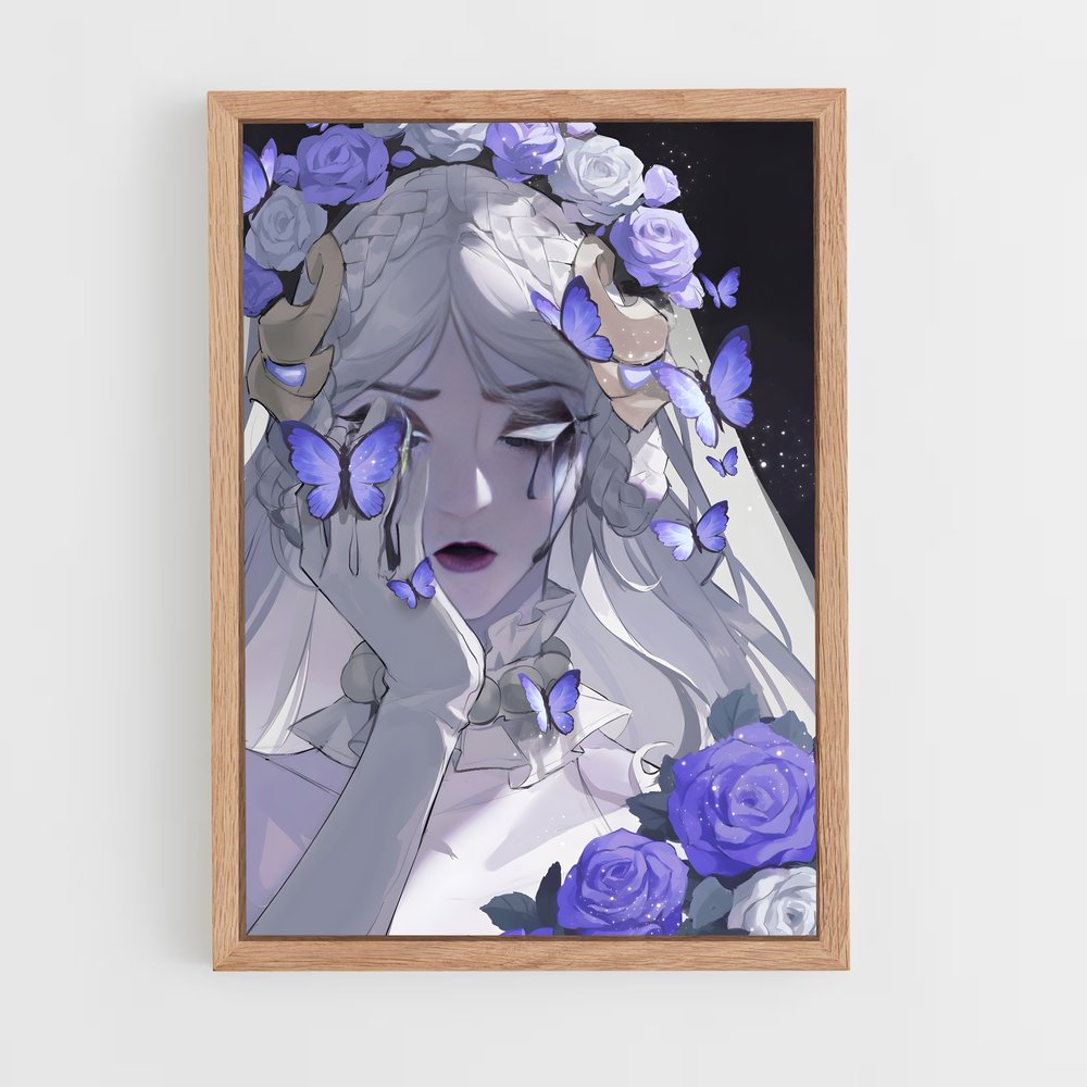 Poster Fleur de Veuve – affiche Overwatch (vue 4)