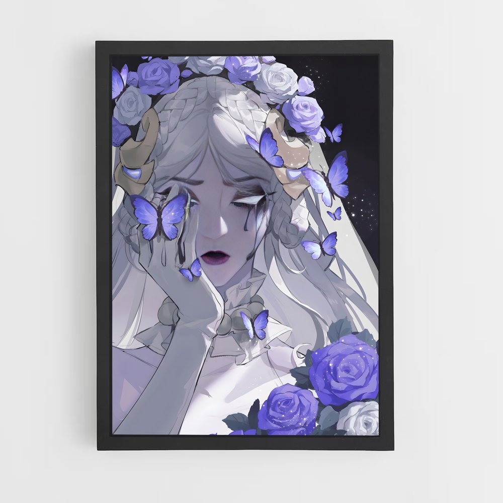 Poster Fleur de Veuve – affiche Overwatch (vue 2)