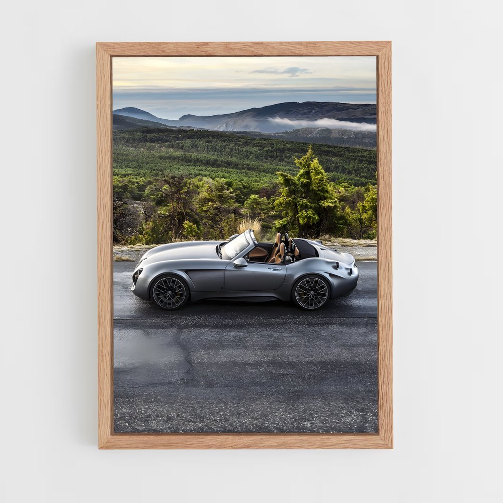Poster Wiesmann Roadster (vue 4)