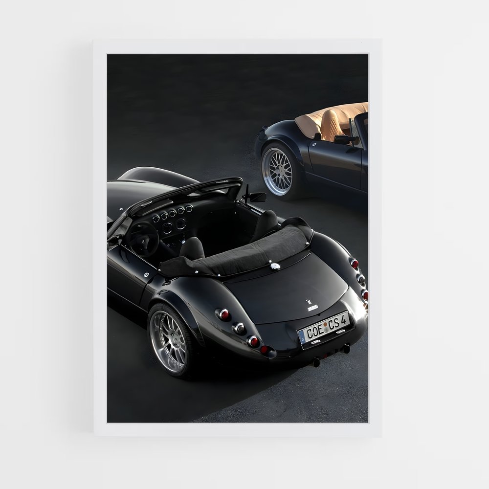Poster Duo d'Asphalte – affiche Wiesmann (vue 3)