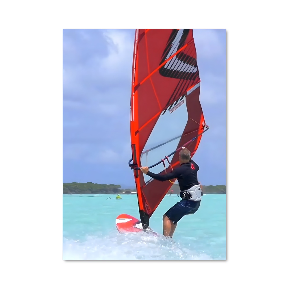 Poster Surf à la Vague