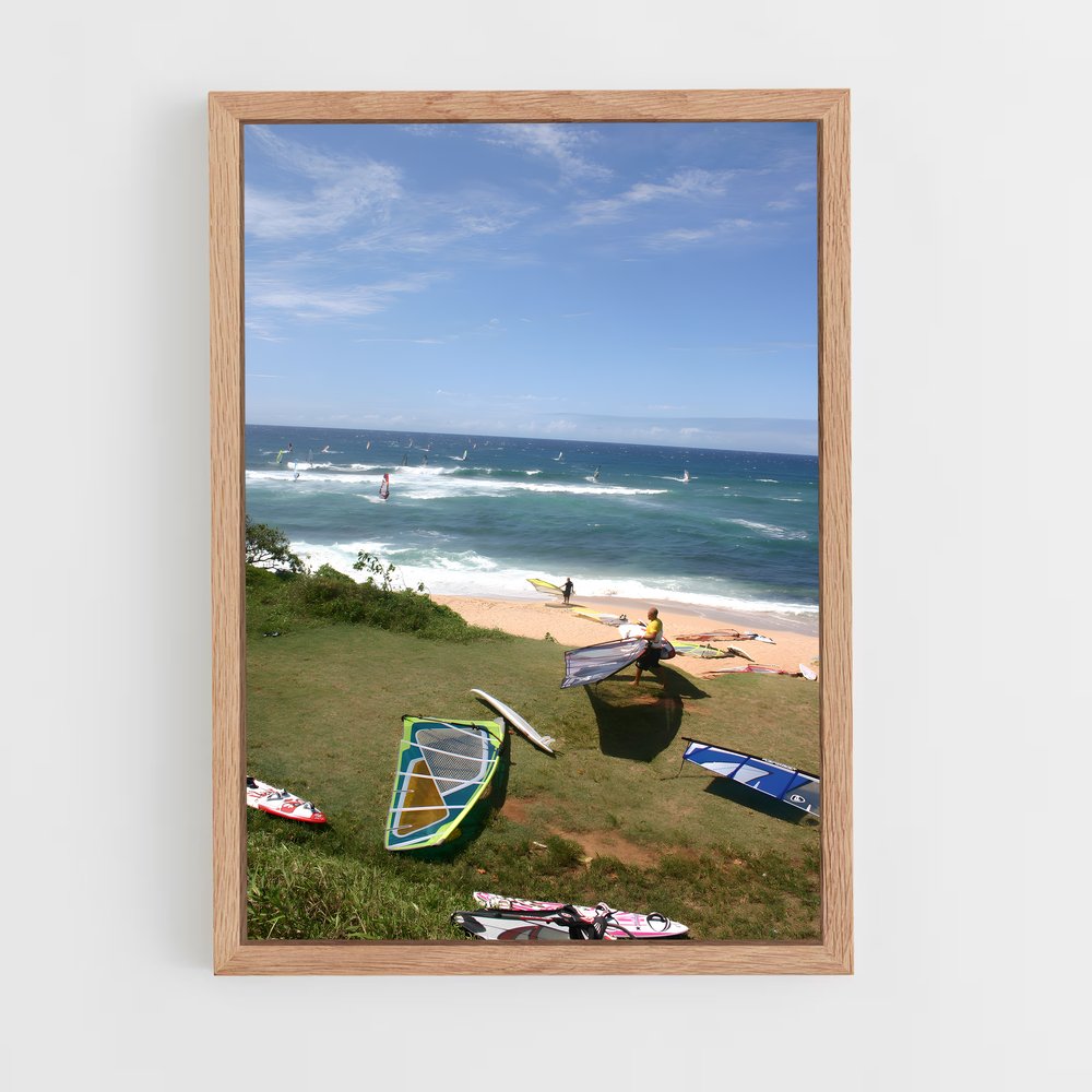 Poster Surfboards United – affiche Planche à voile (vue 4)