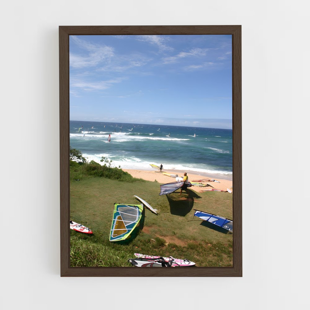Poster Surfboards United – affiche Planche à voile (vue 5)