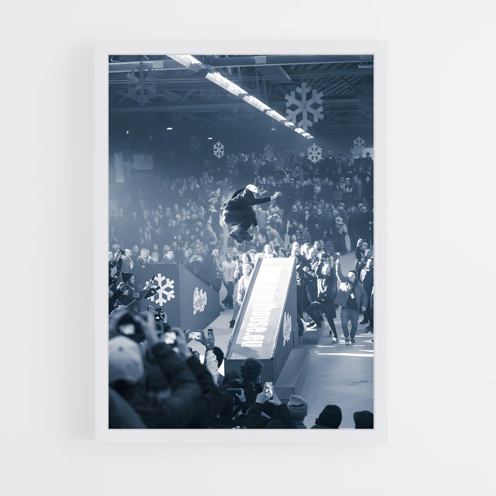 Poster Winterclash Captivant – affiche Rollerblade (vue 3)