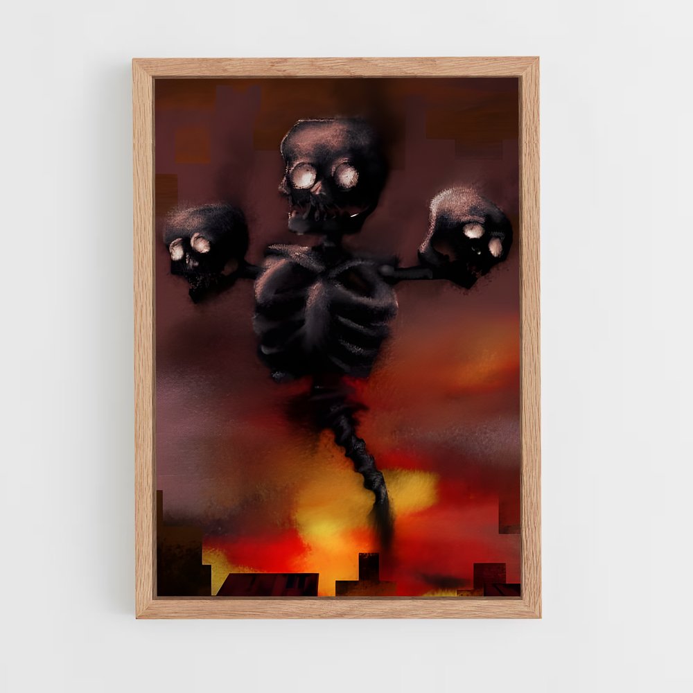 Poster La Danse des Morts – affiche Minecraft (vue 4)