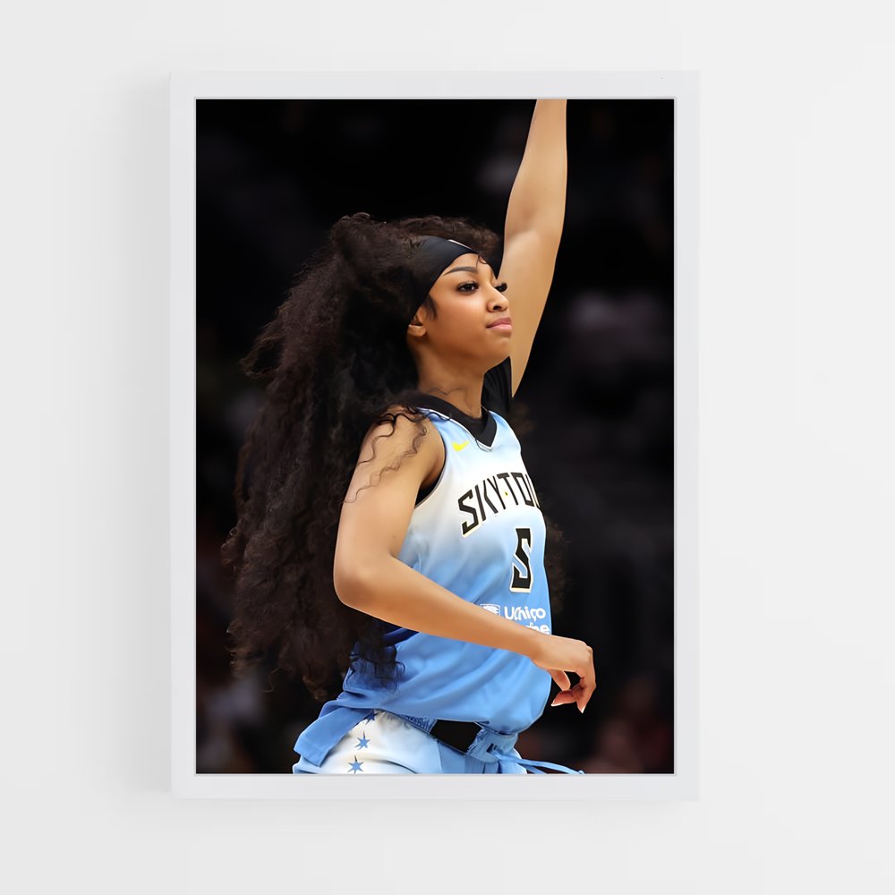 Poster Wnba plein – affiche Basketball (vue 3)