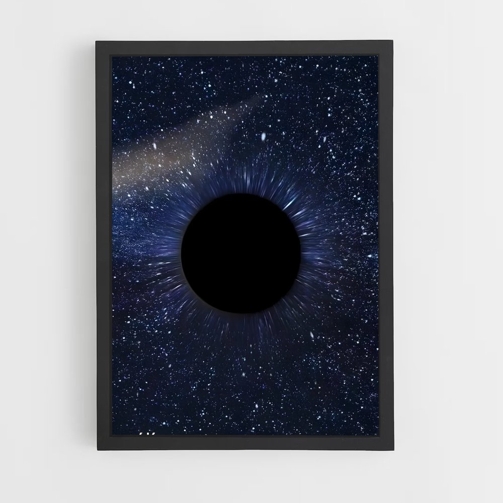 Poster Au Coeur du Trou Noir (vue 2)