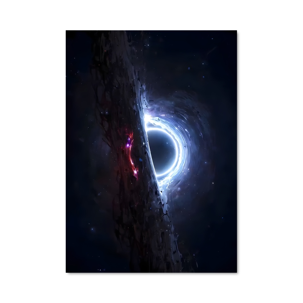 Poster Éblouissant Trou de Ver.