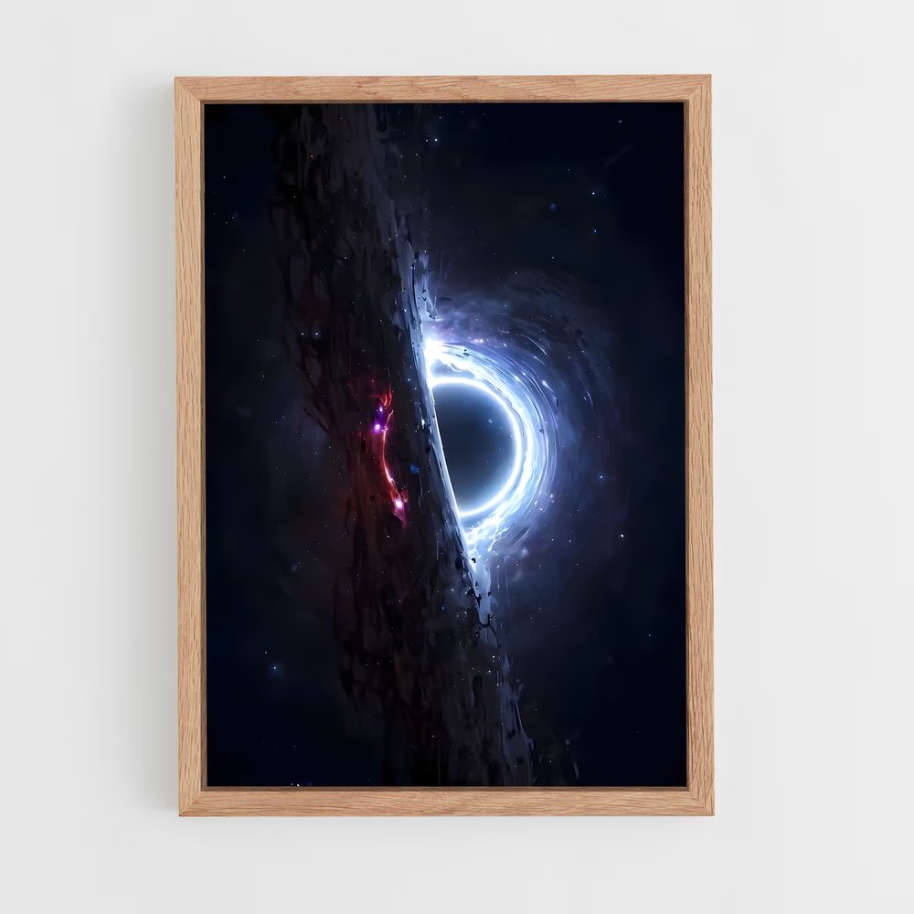 Poster Éblouissant Trou de Ver. (vue 4)