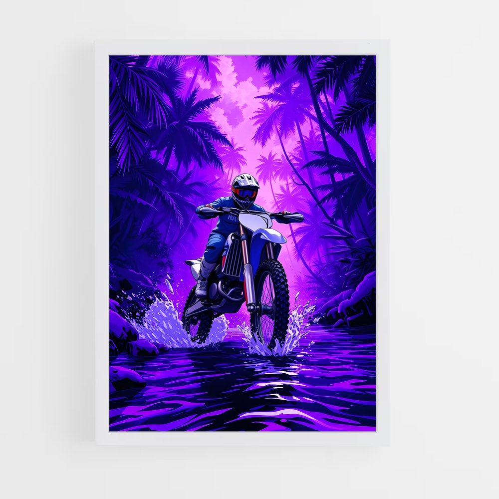 Poster Jungle Ride – affiche Yamaha (vue 3)