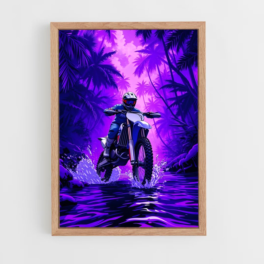 Poster Jungle Ride – affiche Yamaha (vue 4)