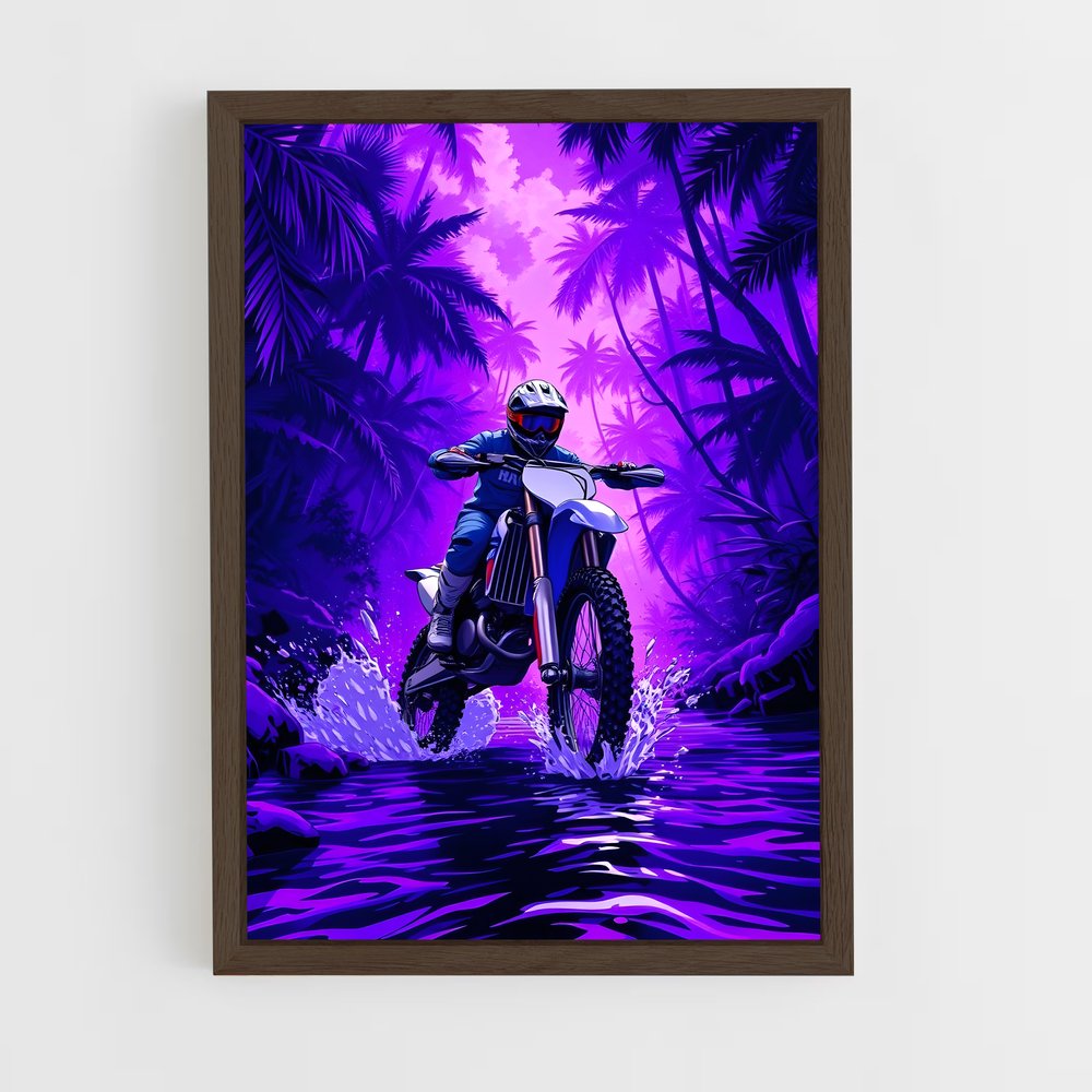 Poster Jungle Ride – affiche Yamaha (vue 5)