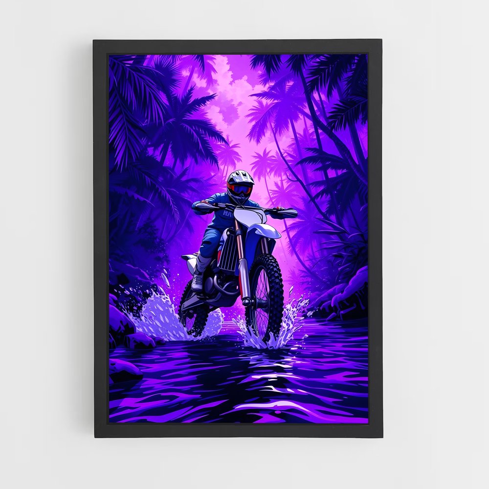Poster Jungle Ride – affiche Yamaha (vue 2)