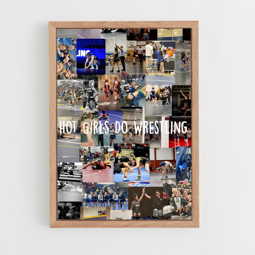 Poster Wrestling Votre – affiche Lutte (vue 4)