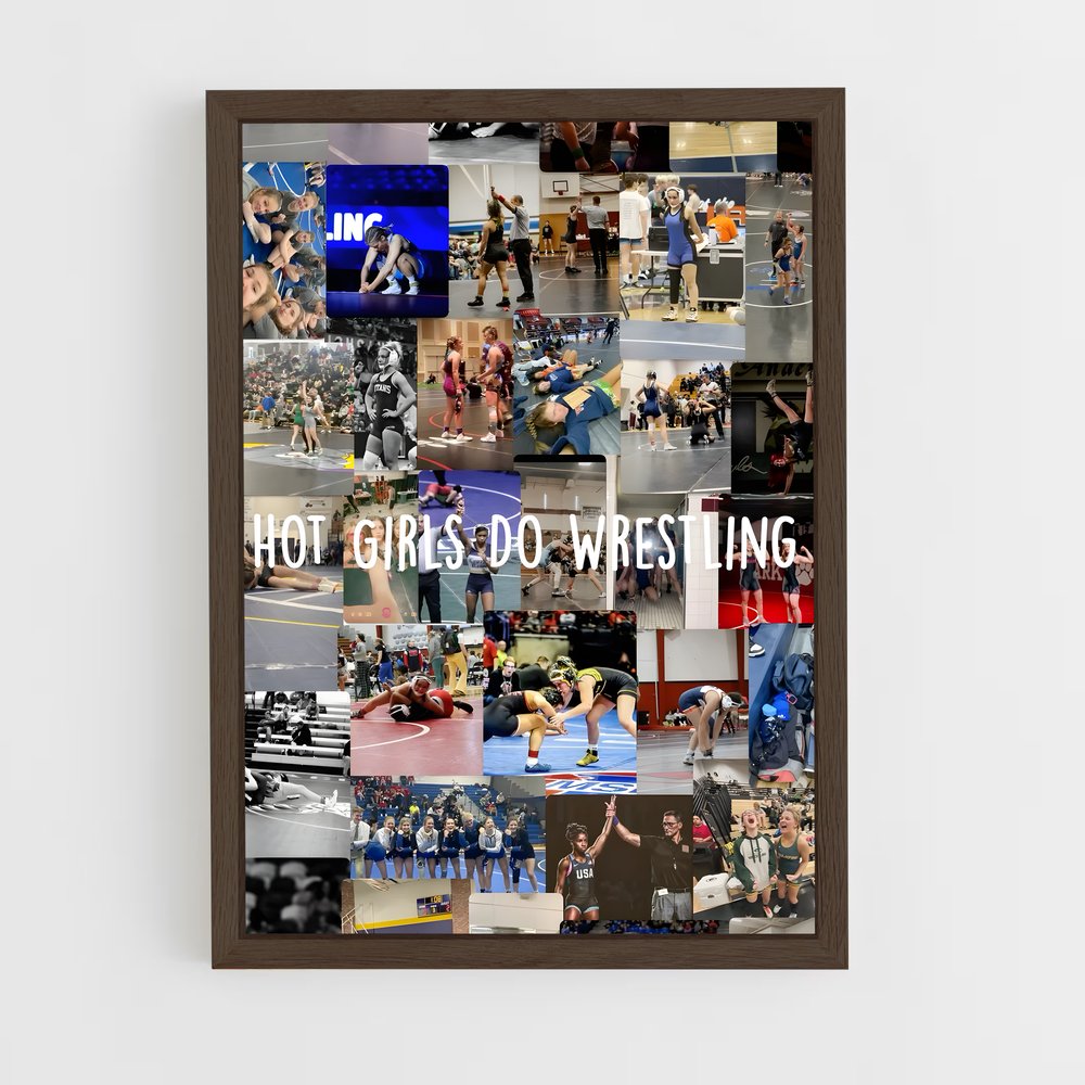 Poster Wrestling Votre – affiche Lutte (vue 5)