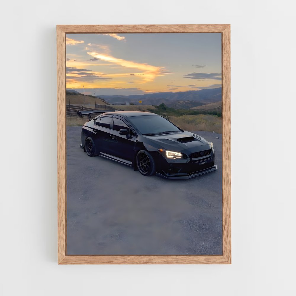 Poster Subzilla – affiche Subaru (vue 4)