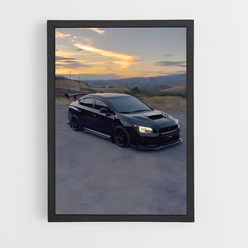 Poster Subzilla – affiche Subaru (vue 2)