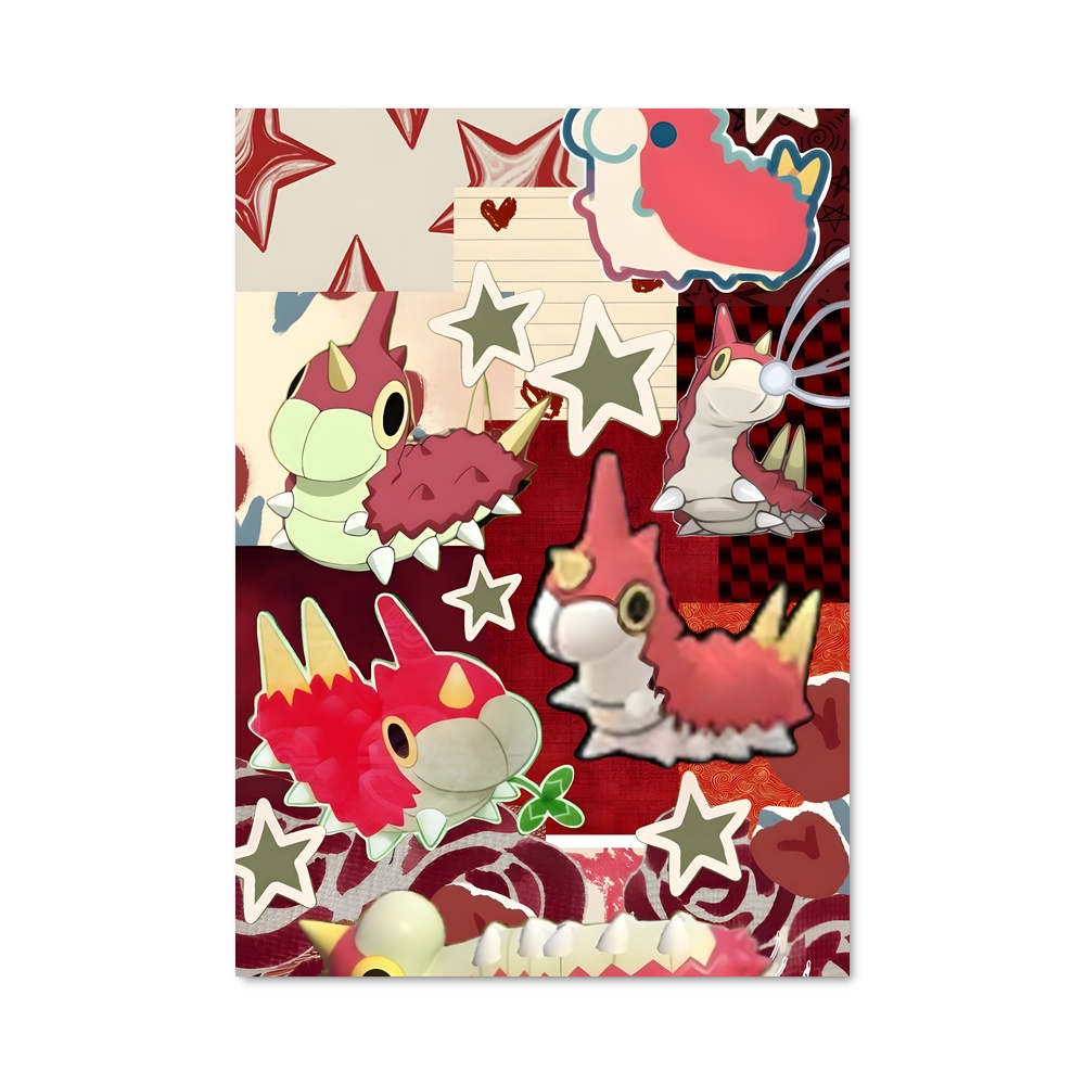 Poster Wurmple Wonderland – affiche Pokemon