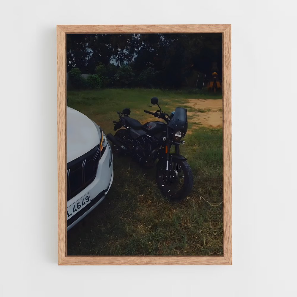 Poster Duo Blanc (vue 4)