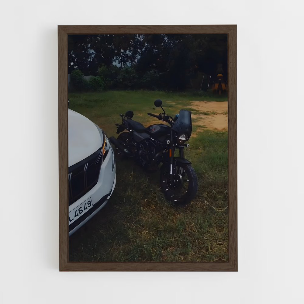 Poster Duo Blanc (vue 5)