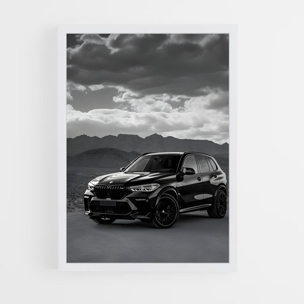 Poster Désert Sauvage – affiche BMW (vue 3)