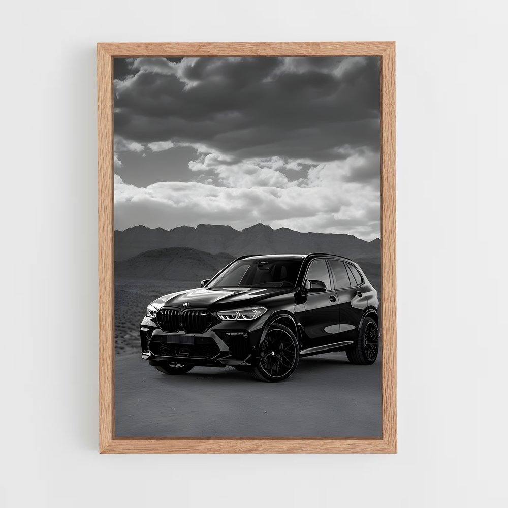 Poster Désert Sauvage – affiche BMW (vue 4)