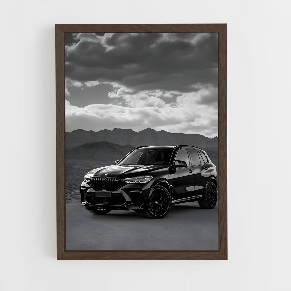 Poster Désert Sauvage – affiche BMW (vue 5)