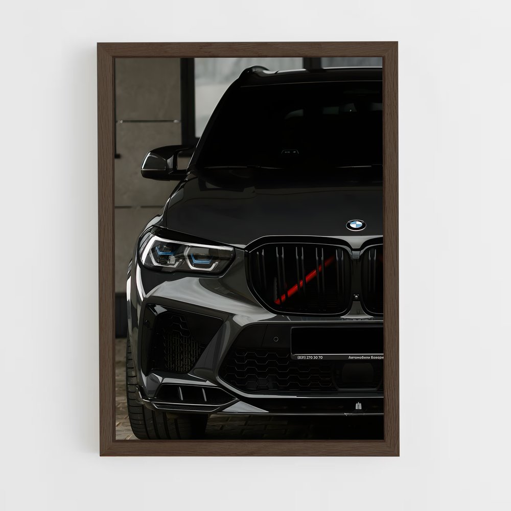 Poster X4 Rouge Éblouissant – affiche BMW (vue 5)