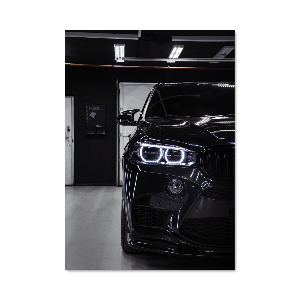 Poster puissance BMW
