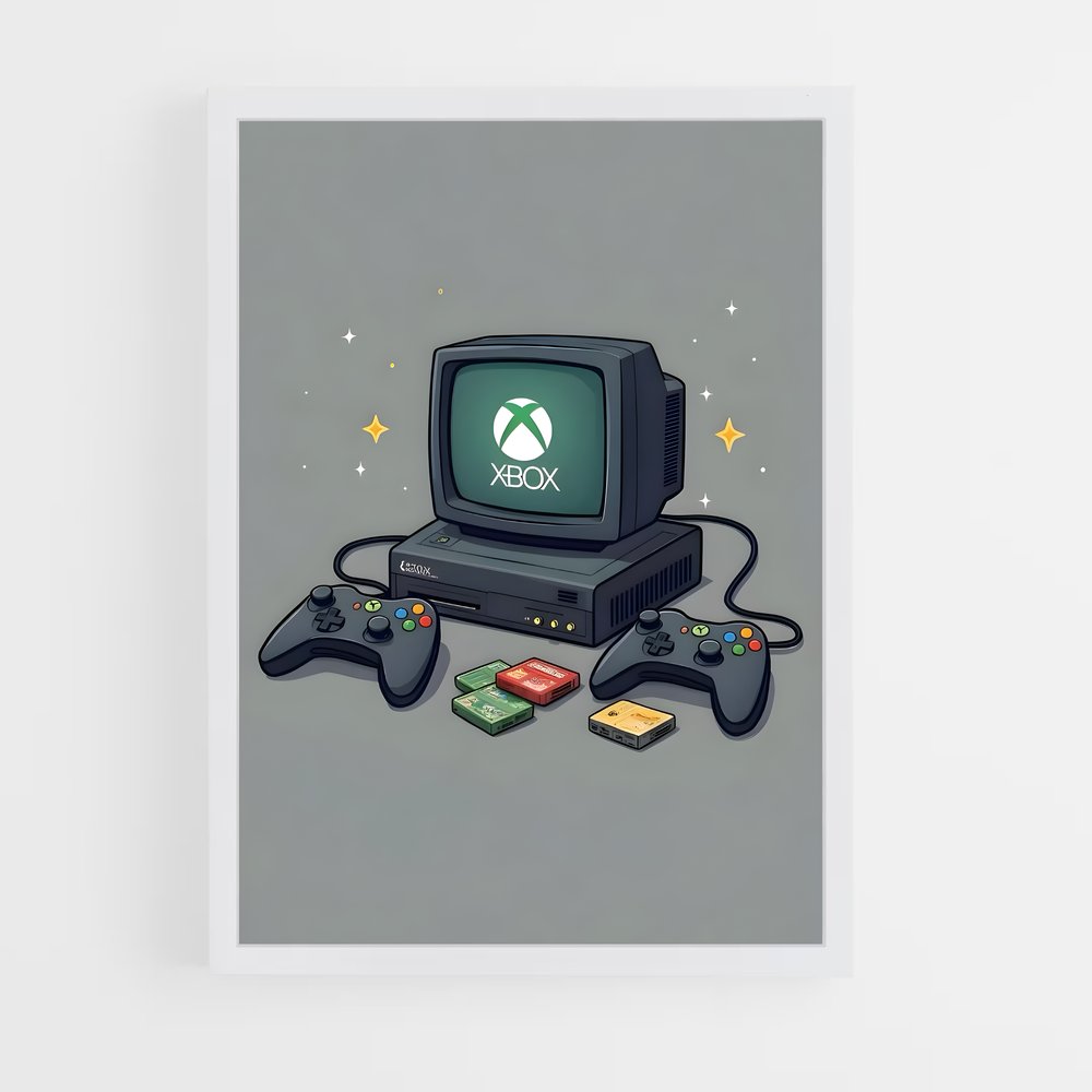 Poster Gamer's Paradise – affiche Consoles (vue 3)
