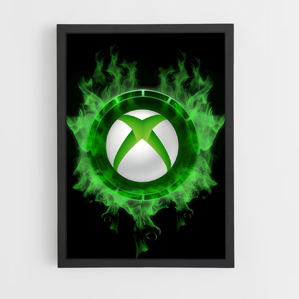 Poster Xbox Plongez – affiche Consoles (vue 2)