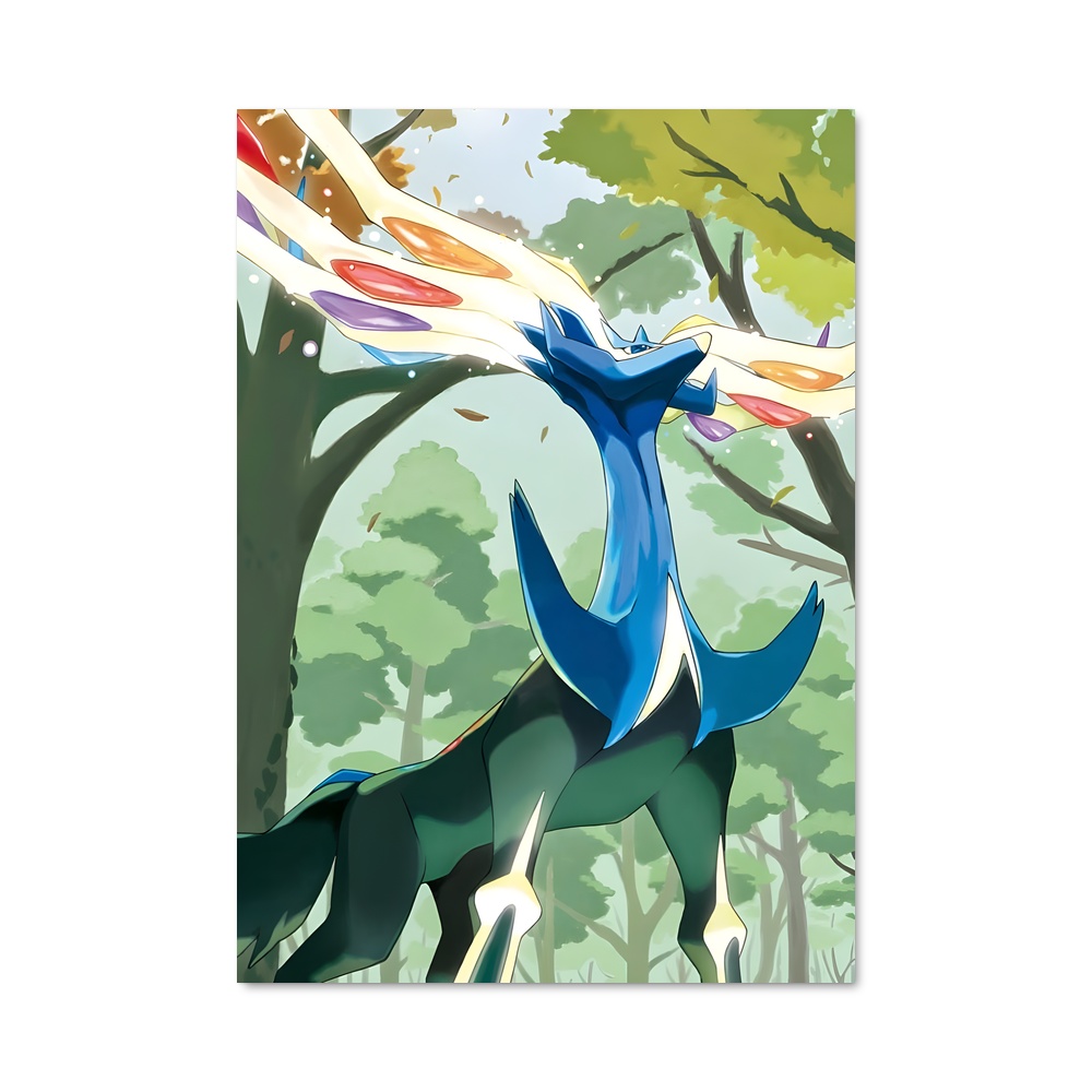 Poster L'Éclat de Xerneas – affiche Pokemon