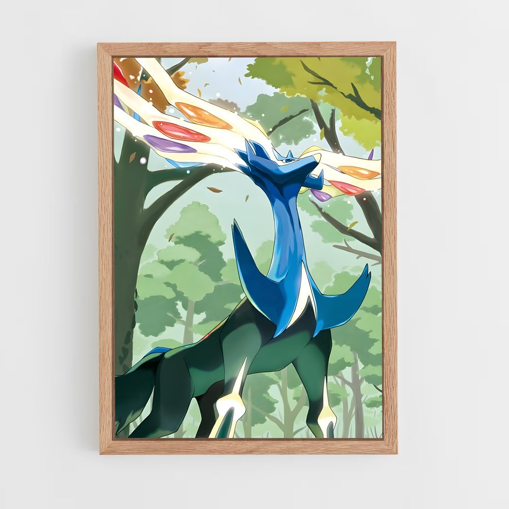 Poster L'Éclat de Xerneas – affiche Pokemon (vue 4)