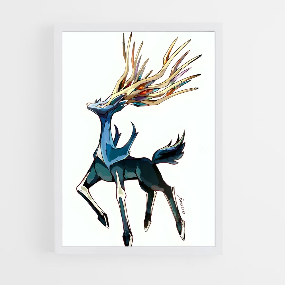Poster Majesté Sylvestre – affiche Pokemon (vue 3)