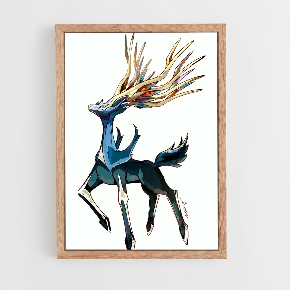 Poster Majesté Sylvestre – affiche Pokemon (vue 4)